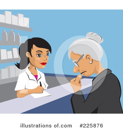 Royalty-Free (RF) Pharmacy Clipart Illustration by David Rey - Stock Sample #225876