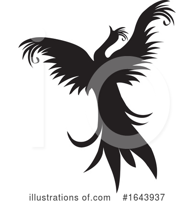 Royalty-Free (RF) Phoenix Clipart Illustration by Morphart Creations - Stock Sample #1643937