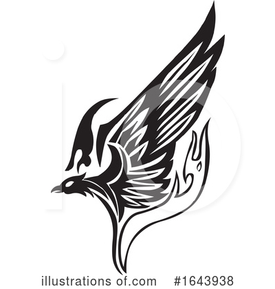 Royalty-Free (RF) Phoenix Clipart Illustration by Morphart Creations - Stock Sample #1643938