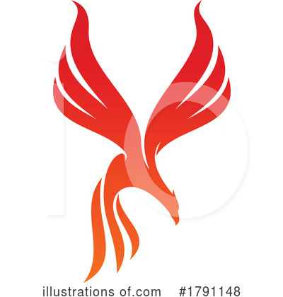 Royalty-Free (RF) Phoenix Clipart Illustration by Vector Tradition SM - Stock Sample #1791148