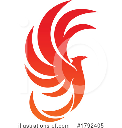 Royalty-Free (RF) Phoenix Clipart Illustration by Vector Tradition SM - Stock Sample #1792405