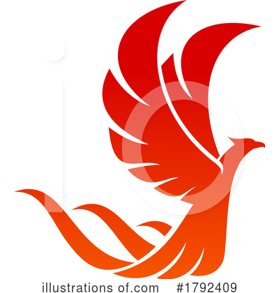 Phoenix Clipart #1792409 by Vector Tradition SM