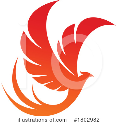 Royalty-Free (RF) Phoenix Clipart Illustration by Vector Tradition SM - Stock Sample #1802982