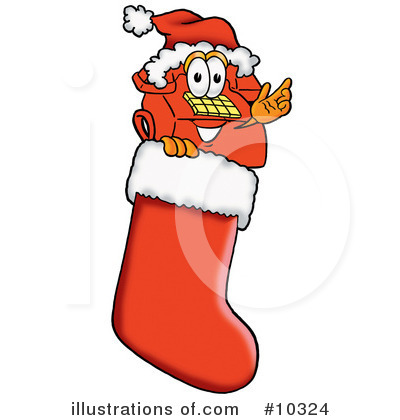 Royalty-Free (RF) Phone Clipart Illustration by Mascot Junction - Stock Sample #10324