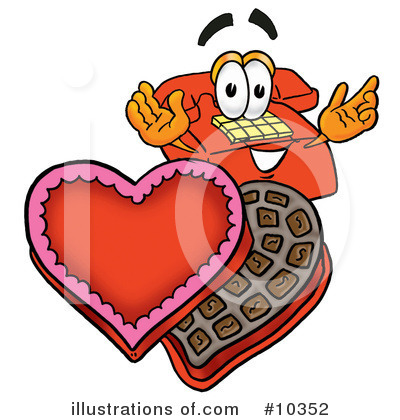 Royalty-Free (RF) Phone Clipart Illustration by Mascot Junction - Stock Sample #10352