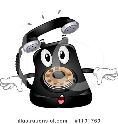 Royalty-Free (RF) Phone Clipart Illustration by BNP Design Studio - Stock Sample #1101760