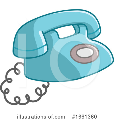 Royalty-Free (RF) Phone Clipart Illustration by yayayoyo - Stock Sample #1661360