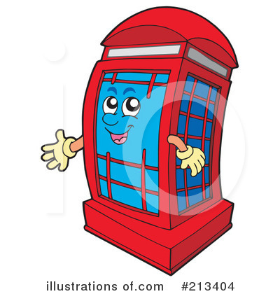 Phone Booth Clipart #213404 by visekart