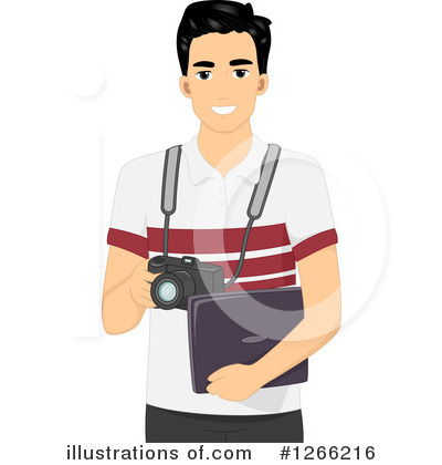 Photographer Clipart #1266216 by BNP Design Studio