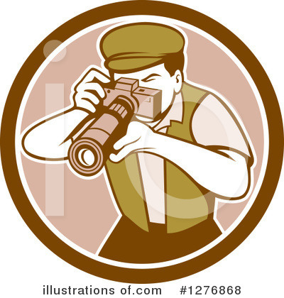 Photographer Clipart #1276868 by patrimonio