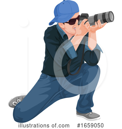 Royalty-Free (RF) Photographer Clipart Illustration by Morphart Creations - Stock Sample #1659050