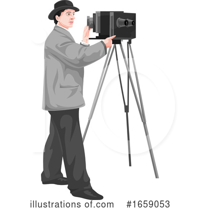 Royalty-Free (RF) Photographer Clipart Illustration by Morphart Creations - Stock Sample #1659053