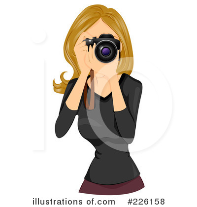 Royalty-Free (RF) Photographer Clipart Illustration by BNP Design Studio - Stock Sample #226158