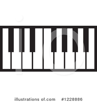 Piano Clipart #1228886 by Lal Perera
