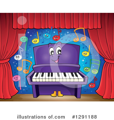 Piano Clipart #1291188 by visekart