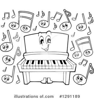 Piano Clipart #1291189 by visekart