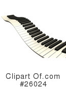 Piano Clipart #26024 by KJ Pargeter