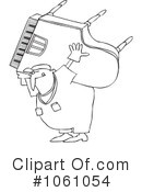 Piano Mover Clipart #1061054 by djart