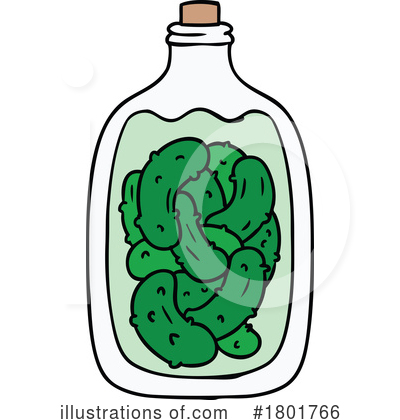 Royalty-Free (RF) Pickle Clipart Illustration by lineartestpilot - Stock Sample #1801766