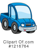 Pickup Truck Clipart #1216764 by Cory Thoman