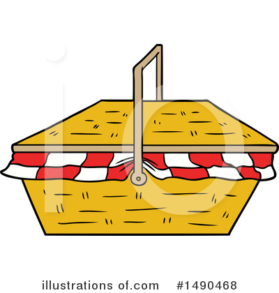 Royalty-Free (RF) Picnic Clipart Illustration by lineartestpilot - Stock Sample #1490468
