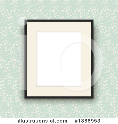 Royalty-Free (RF) Picture Frame Clipart Illustration by KJ Pargeter - Stock Sample #1388953