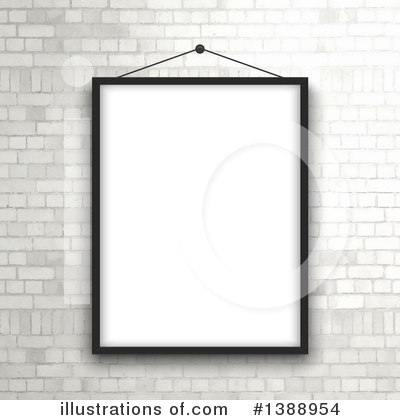 Royalty-Free (RF) Picture Frame Clipart Illustration by KJ Pargeter - Stock Sample #1388954