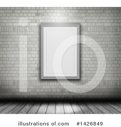 Blank Picture Frame Clipart #1426849 by KJ Pargeter