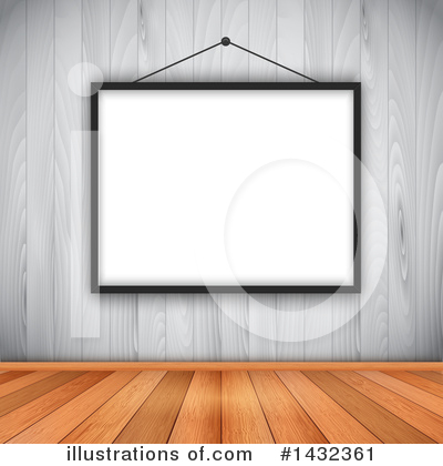 Royalty-Free (RF) Picture Frame Clipart Illustration by KJ Pargeter - Stock Sample #1432361