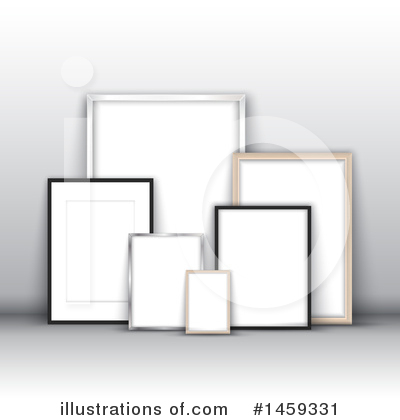 Blank Picture Frame Clipart #1459331 by KJ Pargeter