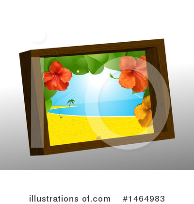 Royalty-Free (RF) Picture Frame Clipart Illustration by elaineitalia - Stock Sample #1464983