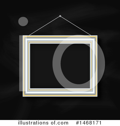 Royalty-Free (RF) Picture Frame Clipart Illustration by KJ Pargeter - Stock Sample #1468171