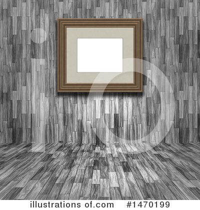 Royalty-Free (RF) Picture Frame Clipart Illustration by KJ Pargeter - Stock Sample #1470199