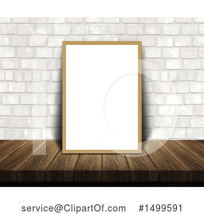 Royalty-Free (RF) Picture Frame Clipart Illustration by KJ Pargeter - Stock Sample #1499591