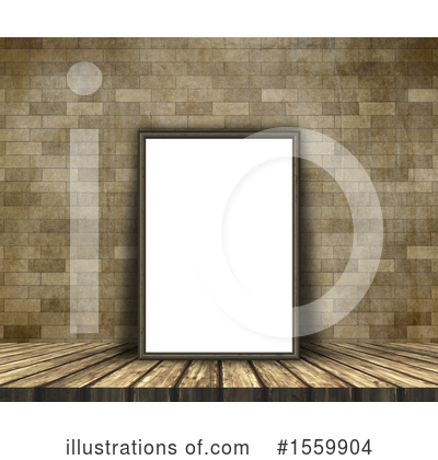 Royalty-Free (RF) Picture Frame Clipart Illustration by KJ Pargeter - Stock Sample #1559904