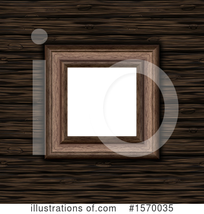 Royalty-Free (RF) Picture Frame Clipart Illustration by KJ Pargeter - Stock Sample #1570035