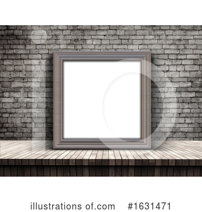 Royalty-Free (RF) Picture Frame Clipart Illustration by KJ Pargeter - Stock Sample #1631471