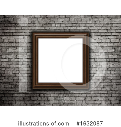 Royalty-Free (RF) Picture Frame Clipart Illustration by KJ Pargeter - Stock Sample #1632087