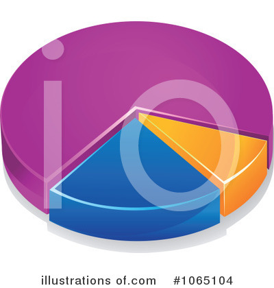 Royalty-Free (RF) Pie Chart Clipart Illustration by Vector Tradition SM - Stock Sample #1065104