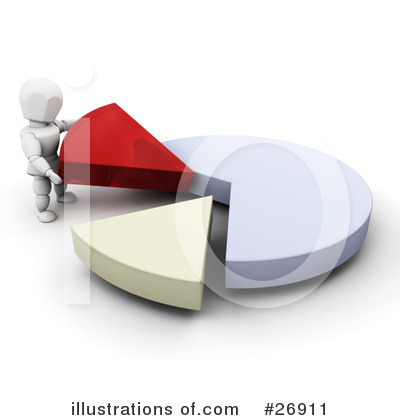 Pie Chart Clipart #26911 by KJ Pargeter