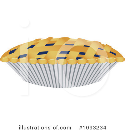 Royalty-Free (RF) Pie Clipart Illustration by Randomway - Stock Sample #1093234