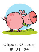 Pig Clipart #101184 by Hit Toon