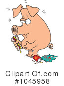 Pig Clipart #1045958 by toonaday