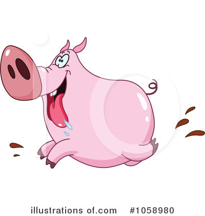 Pigs Clipart #1058980 by yayayoyo