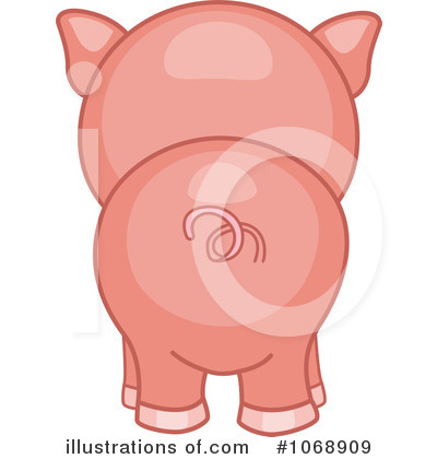 Royalty-Free (RF) Pig Clipart Illustration by BNP Design Studio - Stock Sample #1068909
