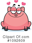 Pig Clipart #1092609 by Cory Thoman