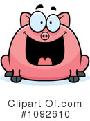 Pig Clipart #1092610 by Cory Thoman