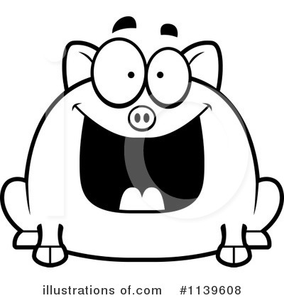 Royalty-Free (RF) Pig Clipart Illustration by Cory Thoman - Stock Sample #1139608