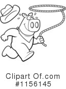 Pig Clipart #1156145 by Cory Thoman