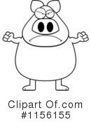 Pig Clipart #1156155 by Cory Thoman